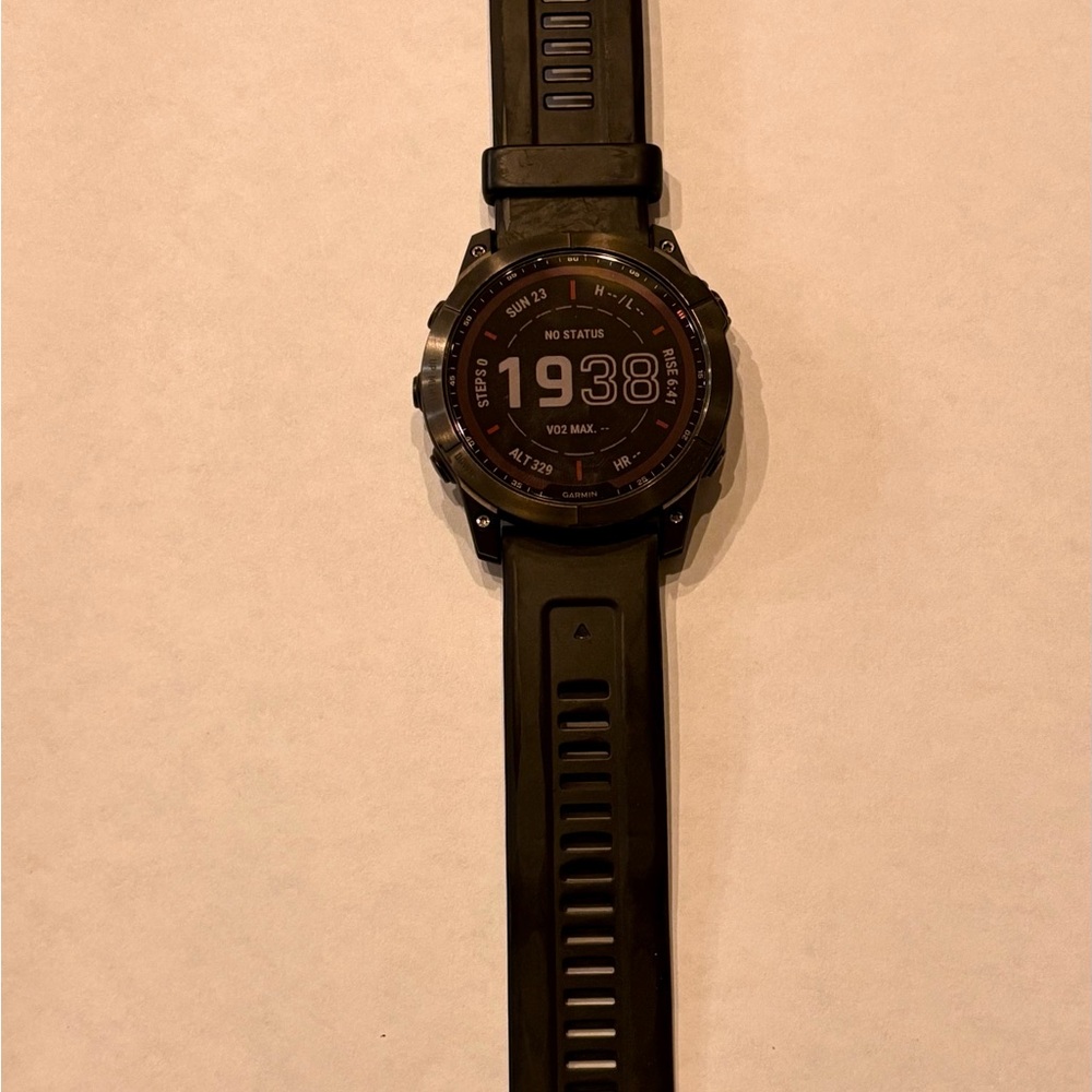 Garmin Fenix 7X Sapphire Solar GPS Watch
